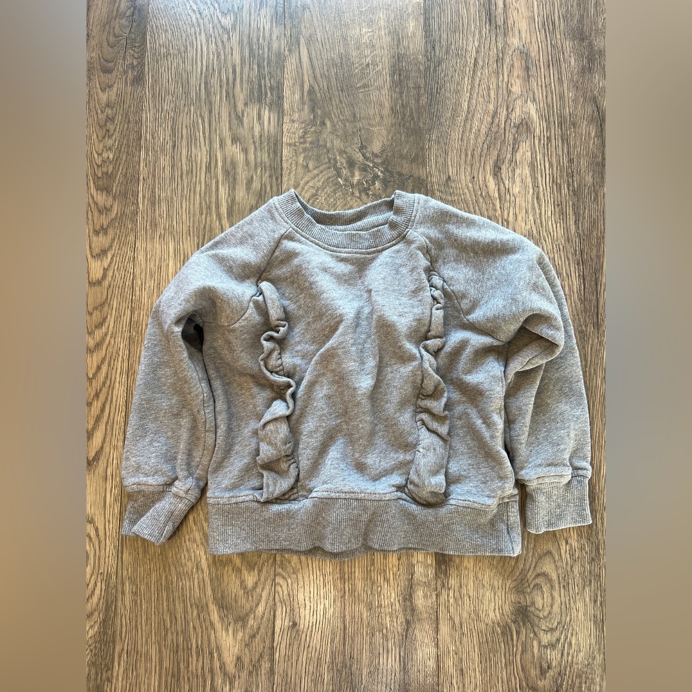 Hanna Andersson Grey Sweatshirt - Size 4